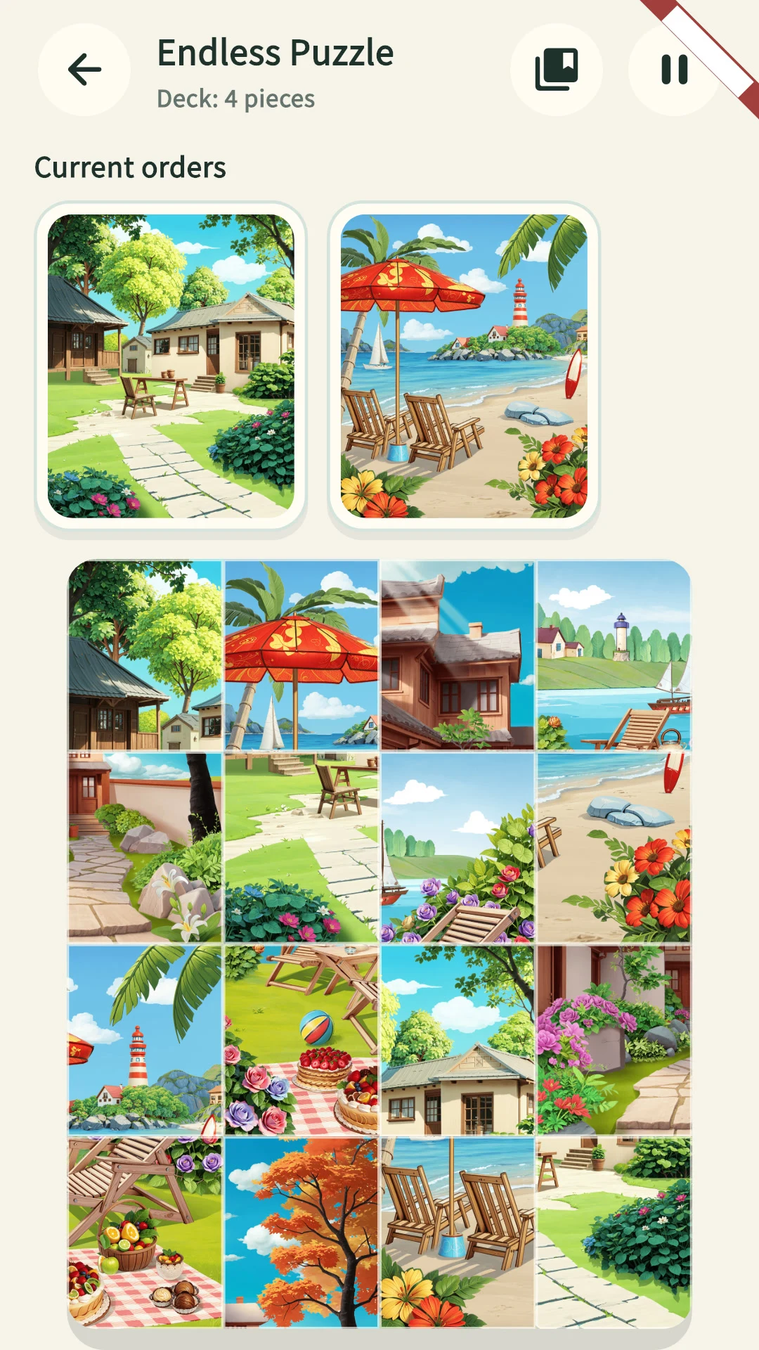 Jigsaw Orders: Puzzle Game screenshot