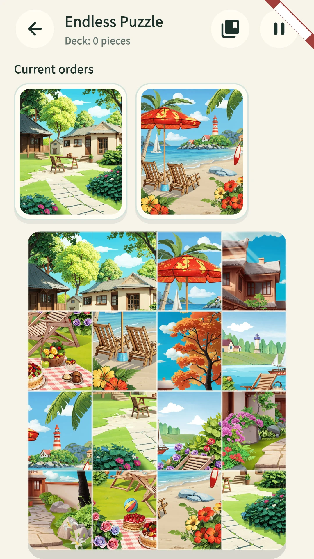 Jigsaw Orders: Puzzle Game screenshot