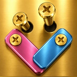 Icône de Screw & Bolt: Wood Puzzle